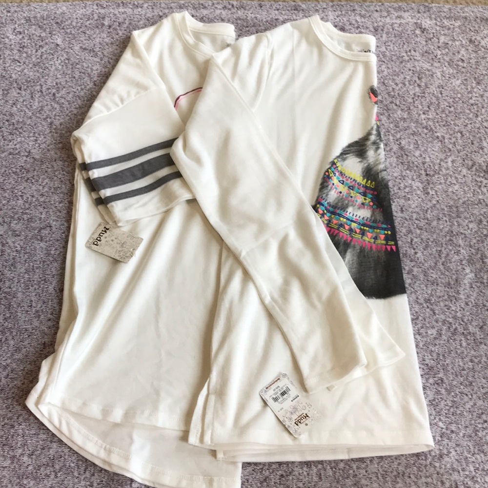 Girls Mudd top bundle. NWT. See description.